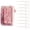 Pink, variant on Travel Floss Picks with Case - Automatic Pop-Up Dispenser, 50 Count Dental Flosser, Portable and Refillable for Home, Restaurant, and On-the-Go Oral Care (Medium,Pink Box)