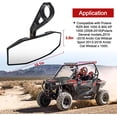 thumbnail image 2 of UTV Rear View Center Mirror with .;-;; Clamp UTV Race Mirror with Convex Mirror Compatible with Polaris RZR S XP (Rotatable), 2 of 7