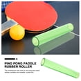 thumbnail image 2 of Raquette de Tennis de Table Rouleau en Caoutchouc Vert 1Pcs 7.2X1.2X1.2in, 2 of 5