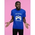 thumbnail image 3 of Old Glory Mens Gamer Always in Control Short Sleeve Graphic T Shirt, 3 of 6