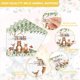 thumbnail image 4 of Set de artículos para fiestas Rejoice Bunny Woodland Baby Shower, 120 piezas, 4 of 5