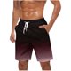 thumbnail image 1 of Pantalones Cortos Casuales para Hombre Imprimir con Bolsillos Pantalones de Playa de Cintura Elástica, Pantalones Cortos de Cintura Elástica para Hombre, 1 of 9
