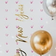 thumbnail image 3 of AURARMLET 4Pcs Waterproof Pink Origami Crane Mobile Hanging Decorations for Engagement Party Decor, 3 of 7