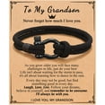 thumbnail image 4 of To My Son/Grandson/Nephew Bracelets, Birthday Christmas Gifts for Teen Boys, 4 of 5