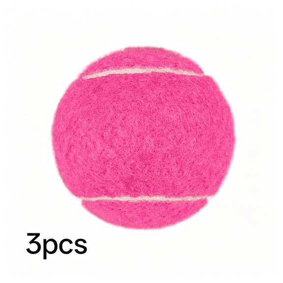 BESTSKY Tennis Balls 3/4 Pack-High Elasticity Training&Practice Balls for Beginners,Durable High-Visibility Colored Balls for Dog Exercise,Ideal for Hard,Clay&Grass Courts