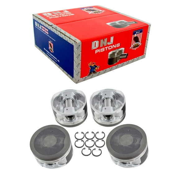 DNJ P938 Standard Complete Piston Set Fits Cars & Trucks 95-04 Toyota Tacoma 2.4L L4 DOHC 16v