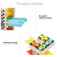 thumbnail image 3 of Toddler Toys TOP BRIGHT de madera para pista de carreras, rampa, rampa, 3 of 7