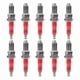 thumbnail image 1 of 10-Pack D8TC Spark Plugs with 3 Electrodes for Motorcycles ATVs Scooters Quads 125CC to 250CC Engines, 1 of 5