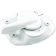 thumbnail image 1 of unique USash Lock, 1-3/4 and 1-1/2 In. Hole Centers, Fits Single/Double Hung Wood, 1 of 2