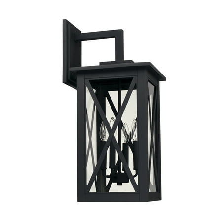 

Capital Lighting Avondale 4-light Black Outdoor Wall Lantern