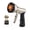 Orange, variant on Sprayer Nozzle Garden Hose Nozzle Heavy Duty Metal Watering Hose Nozzle with 9 Spray Modes Adjustable for Lawn irrigation Car Washing