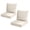 Beige Taupe, variant on Aoodor 23 x 25 Inch Outdoor Seat Cushion Set of 2, Water-Resistant & Fade Resistant Deep Seat and Back Cushion with Removable Cover for Patio Furniture Chair, Sofa and Couch, Cream Beige