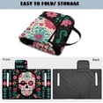 thumbnail image 5 of Yuyamidu Hippie Skull Club Car Back Seat Blanket with Pockets Flowers Golf Cart Seat Towel Blanket Comfortable Cart Seat Cushion Accessories, 5 of 8