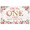 1A, variant on Floral Design Little Miss One Banner Decorative First Birthday for Birthday Party Decoration Event Background Celebration