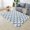 White, variant on ATIXEL Soft Rugs Anti-Skid Shaggy Area Rug Dining Room Home Bedroom Carpet Floor