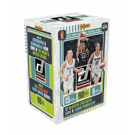 2025 Panini WNBA Donruss Basketball Trading Card Blaster Box