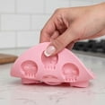 thumbnail image 4 of Skull Silicone Ice Cube Mold Food‑Grade Reusable Easy‑Release Large Ice Tray Chocolate Candy DIY Baking Mold, 4 of 4