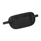 thumbnail image 2 of Riñonera con cinturón para dinero, práctica riñonera con cremallera, cartera para mujer para actividades al libre, fitness, deportes largos Negro, 2 of 8