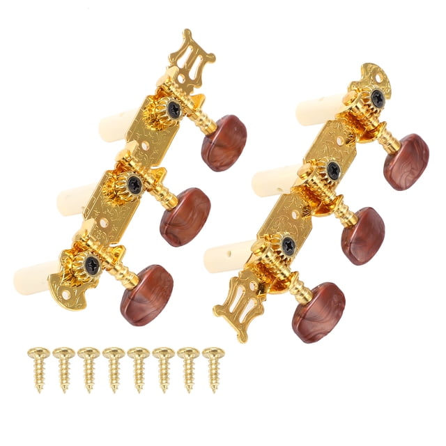 Classical Guitar Tuning Pegs Keys,2Pcs Classical Guitar Tuning Classical Guitar String Machine Heads Classical Guitar String Tuning Peg Tuner High-Intensity Output