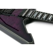 Schecter E-1 FR-S Special Edition Electric Guitar - Trans Purple Burst