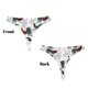 thumbnail image 3 of Balery Cool Chicken Tangas de Algodón para Mujer con Estampado – Ropa Interior Sexy, Transpirable, G-string-Medium, 3 of 6