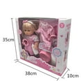 thumbnail image 4 of Ensemble de Poupée Bébé Créatif Simulation Poupée Bébé Réaliste Ensemble Poupée Jouet pour Enfants, 4 of 4