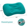 thumbnail image 3 of Lightweight Inflatable For Camping Pillow with Neck Support for Travelers, 3 of 10