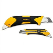 OLFA L-5 Utility Knife, Utility, Carpeting; Drywall; Wallcovering, 6-39/64 L.
