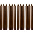 thumbnail image 2 of 10 Inch Brown Straight Taper Candles, 2 of 7