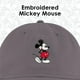 thumbnail image 3 of Dad Hat Concept One Disney Mickey Mouse bordado en gris, 3 of 6