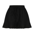 thumbnail image 5 of JINMGG Womens Plus Size Clearance $5 Fashion Women Sweat Shorts Summer Casual Loose Solid High Waist Short Pants, 5 of 8