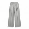 thumbnail image 5 of Aimik Women's High Waist Pleated Wide Leg Pants Straight Leg Dress Trousers Fashion Work Office Business Pant with Pockets, 5 of 5