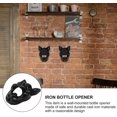 thumbnail image 4 of Abrebotellas montado en la pared Abridor de botellas montado en la pared Abridor de botellas montado en la pared Diseño de cabeza de cerdo Removedor de tapa de botella Temático para mascotas, 4 of 5