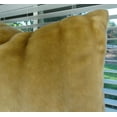 thumbnail image 3 of Thomas Collection Beige Tissavel Shar Pei Mink Faux Fur Throw Pillow - 17450, 3 of 5