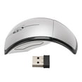 thumbnail image 2 of Folding Wireless Mouse, Computer Travel 2.4G Mice with Receiver, Magnetic Power Off Switch, Portable for Laptop, 2 of 7