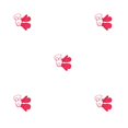 thumbnail image 1 of Qarigey 1 par de guantes para niños pequeños, cubierta de dedo para niños con cuerda para al aire libre para niños, color rosa y rojo Type2 NO2, 1 of 6