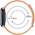 thumbnail image 4 of Bandas magnéticas de silicona de doble cara, compatibles con Apple Watch Series 8 7 SE 6 5 4 3 2 1 Ultra, correa de reloj deportivo compatible con Apple Watch Band de 38 mm, 40 mm, 41 mm, 42 mm, 44 mm, 4 of 4