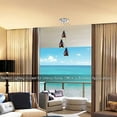 thumbnail image 5 of SereneLife Home Pendant Hanging Lighting Fixture-Triple Lamp Ceiling Light Sphere Shape Dome Globes, 5 of 5