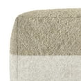 thumbnail image 2 of Simpli Home Claudette 18 inch Wide Boho Pouf in Multicolor Acrylic Fabric, Assembled, 2 of 7