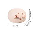 thumbnail image 3 of Btomtd Cute Bun Throw Pillows, 12 Inch Stuffed Dumpling Cushion, Decorative Pillow for Sofa Bed, Gift for Teens Adults, B, 3 of 7