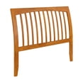 thumbnail image 3 of AFI Orleans Full Sleigh Solid Wood Slat Headboard, Light Toffee, 3 of 7