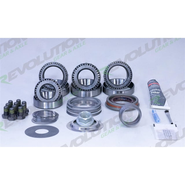 Fits 2007-2015 Jeep Wrangler JK Revolution Gear and Axle Differential Ring and Pinion Installation Kit 35-2051 DANA 44 JK Style Reverse Rotation Front Axle