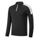 thumbnail image 2 of Blusa y camisa de manga larga con cuello alto para hombre, informal, a la moda, de color liso, para correr, fitness, de alta elasticidad, de manga larga, con cuello alto, para ejercicio, abrigo de pol, 2 of 7