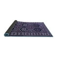 thumbnail image 2 of Ahgly Company Indoor Round Persian Blue Traditional Area Rugs, 5' Round, 2 of 4