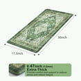 thumbnail image 2 of Kitchen Mats for Floor Anti Fatigue Mats Non-Slip, Green Cushioned Kitchen Floor Mats Kitchen Standing Mat for Kitchen, Office, Sink, Laundry, 17\u201dx30\u201d Farmhouse Waterproof Kitchen Rug, 2 of 6