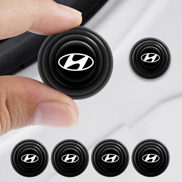 4PCS Amortiguador De La Puerta Del Coche , Pegatina Universal De Protección Pegatinas Lateral De Absorción De Golpes De PVC Para Adecuada Para Chevrolet Toyota