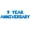 Blue, variant on Letter Balloons - 9 YEAR ANNIVERSARY 16" Inch Alphabet Letters Foil Mylar Balloon 9th Anniversary Party Banner (Gold)