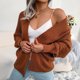 thumbnail image 5 of Women Cardigan, Comfortable Batwing Long Sleeve Teen Girl Sweater For Home, 5 of 8