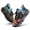 black-style-4, variant on 2024 Seashell On The Beach Women Or Men Lace Up Flat Sneakers Female Mesh Walking Footwear