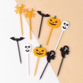 thumbnail image 5 of 10 PCS Plastic Little Forks Dessert Fork Halloween Theme Bentos Box Decorations, 5 of 5
